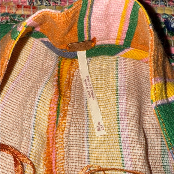 Free People Striped Multicolor Pants - Picture 4 of 4